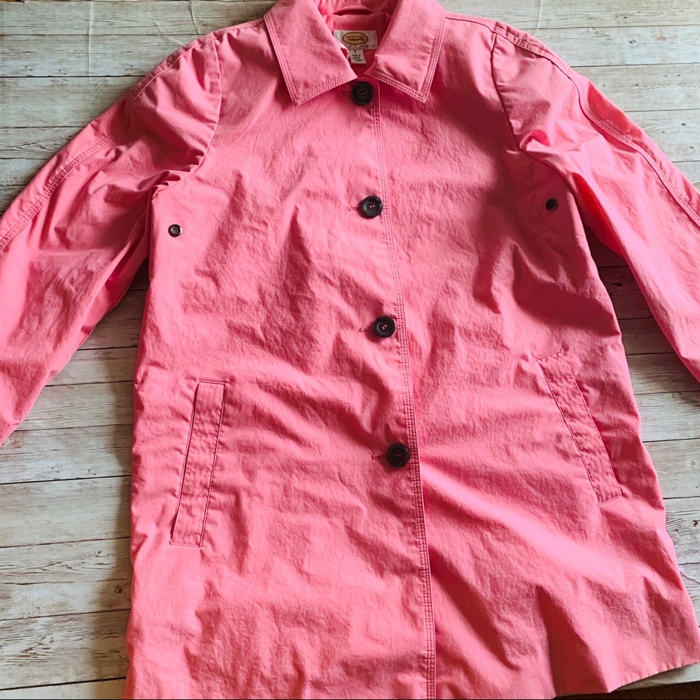 Talbots sz 4 petite pink peacoat